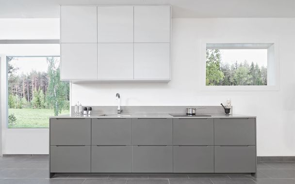 Inspirerande kök i modern stilren stil